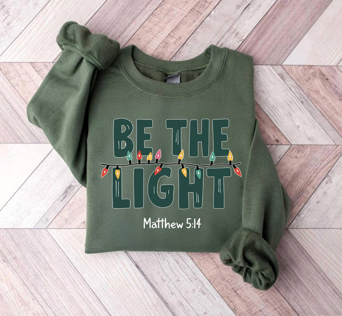 Christmas, Be The Light T-shirt