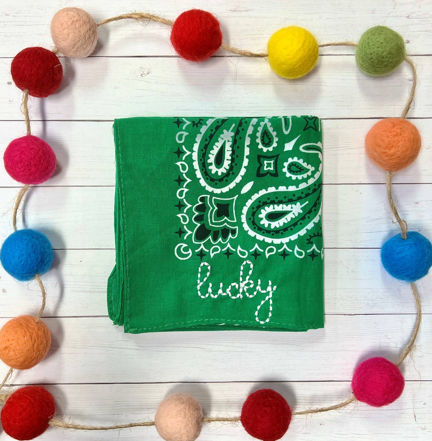 Customized Embroidered Bandana