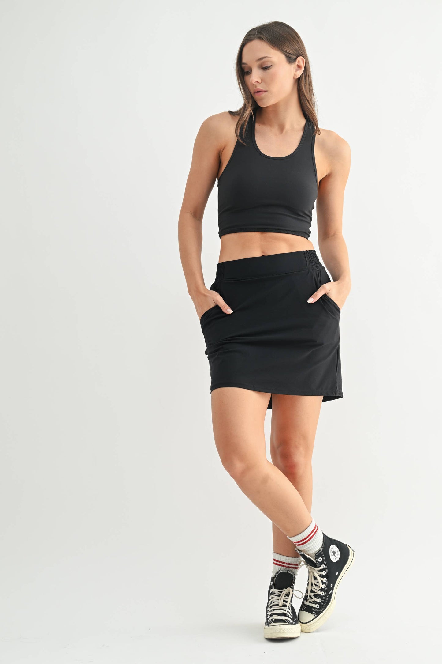 Extreme Racer Fitted Cropped Tank