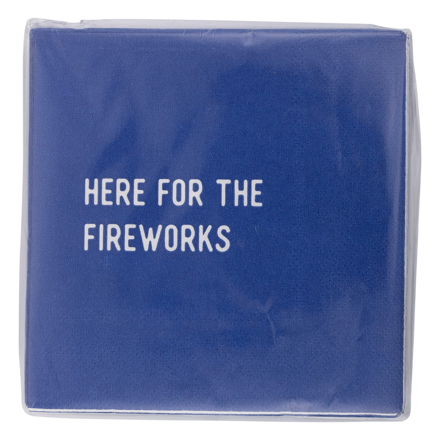 Here For Fireworks Paper Cocktail Napkin