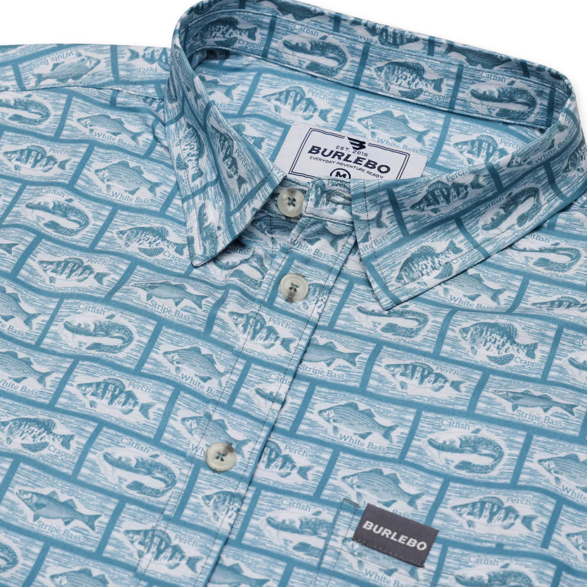 Burbelo Angler's Performance Button Up
