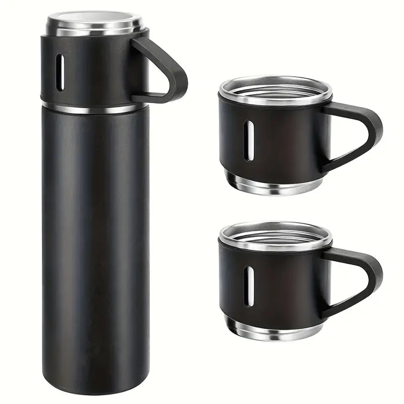 Insulated Stainless Steel Vacuum Bottle Set