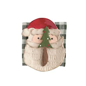 Santa Tray & Towel Set