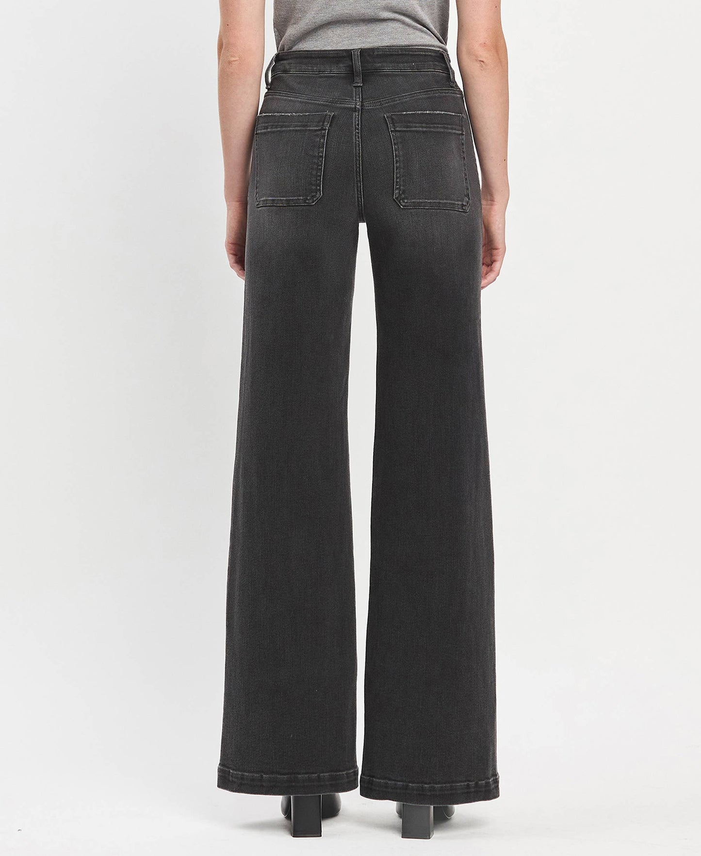 OLIVIA HIGH RISE WIDE TROUSER JEANS