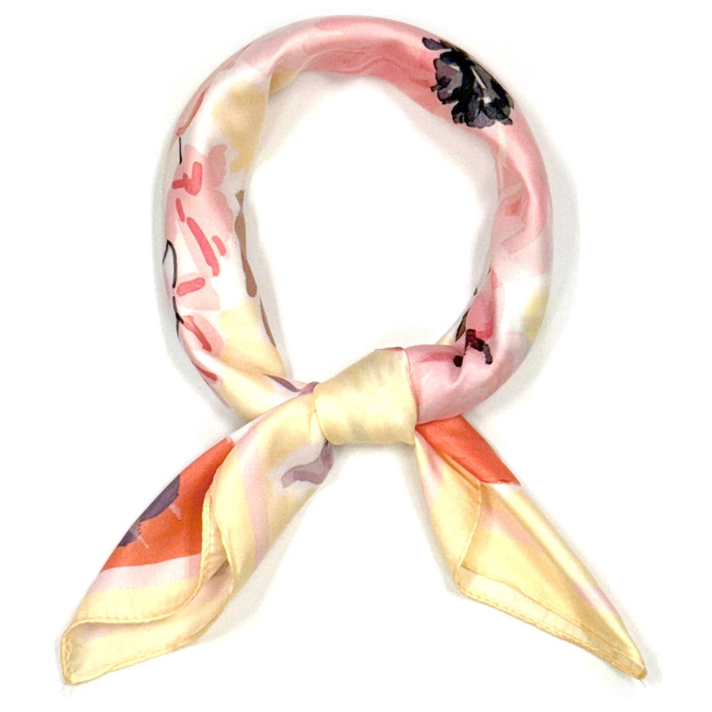Floral Painting Print Bandana Summer Scarf