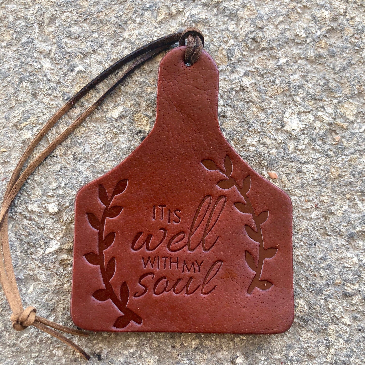 It Is Well Cow Tag Air Flair