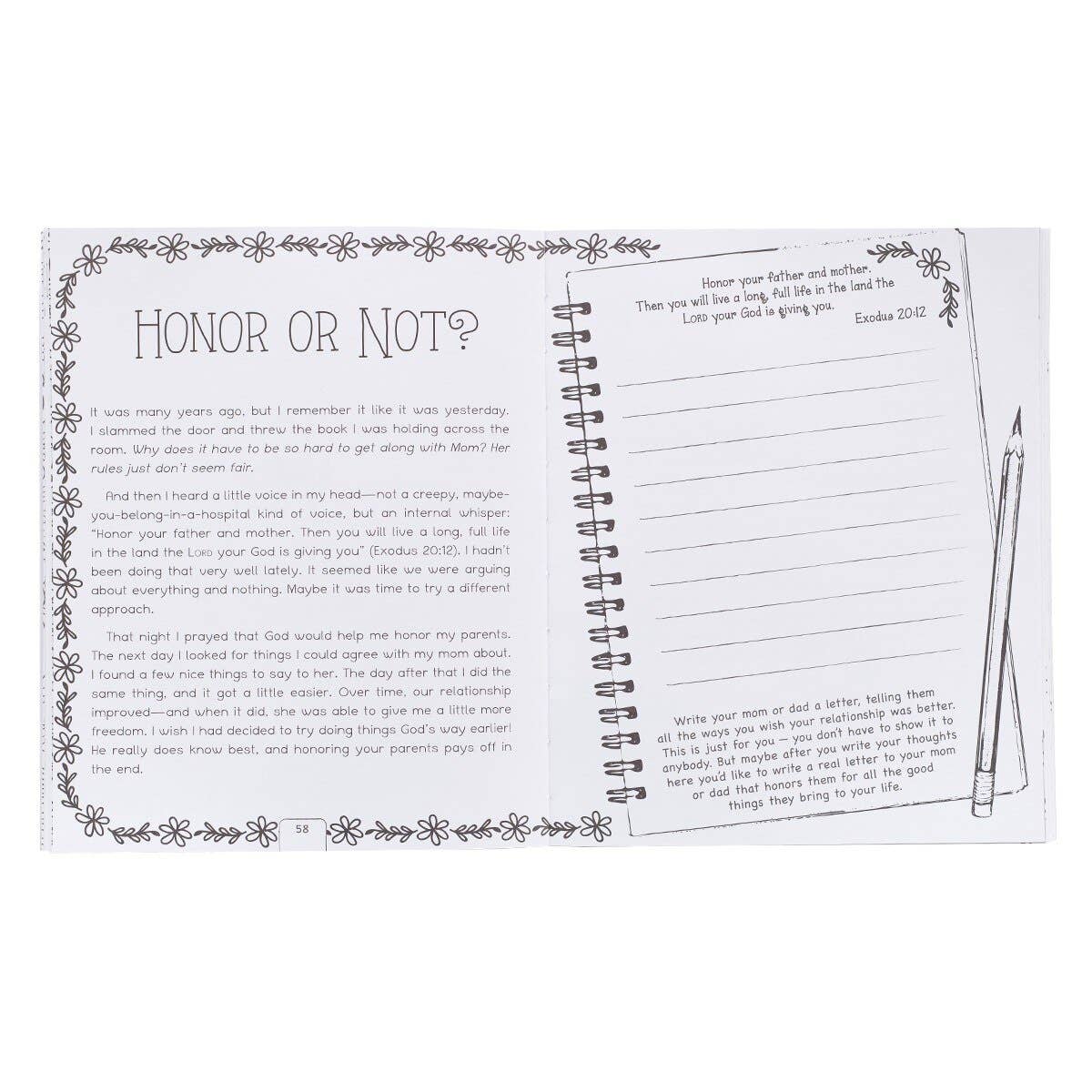 Kid Doodle Book Devotions for Girls