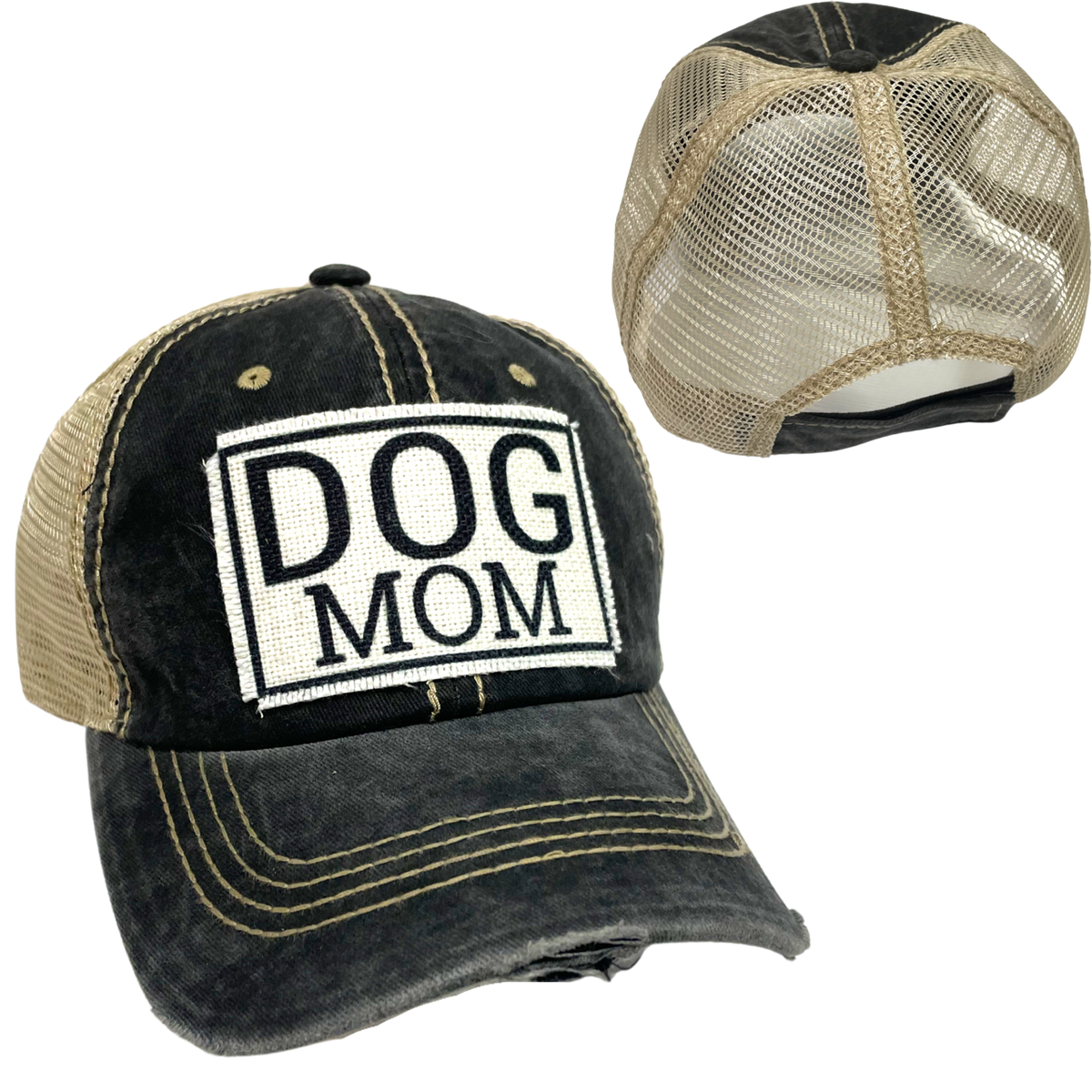 DOG MOM BALL CAP