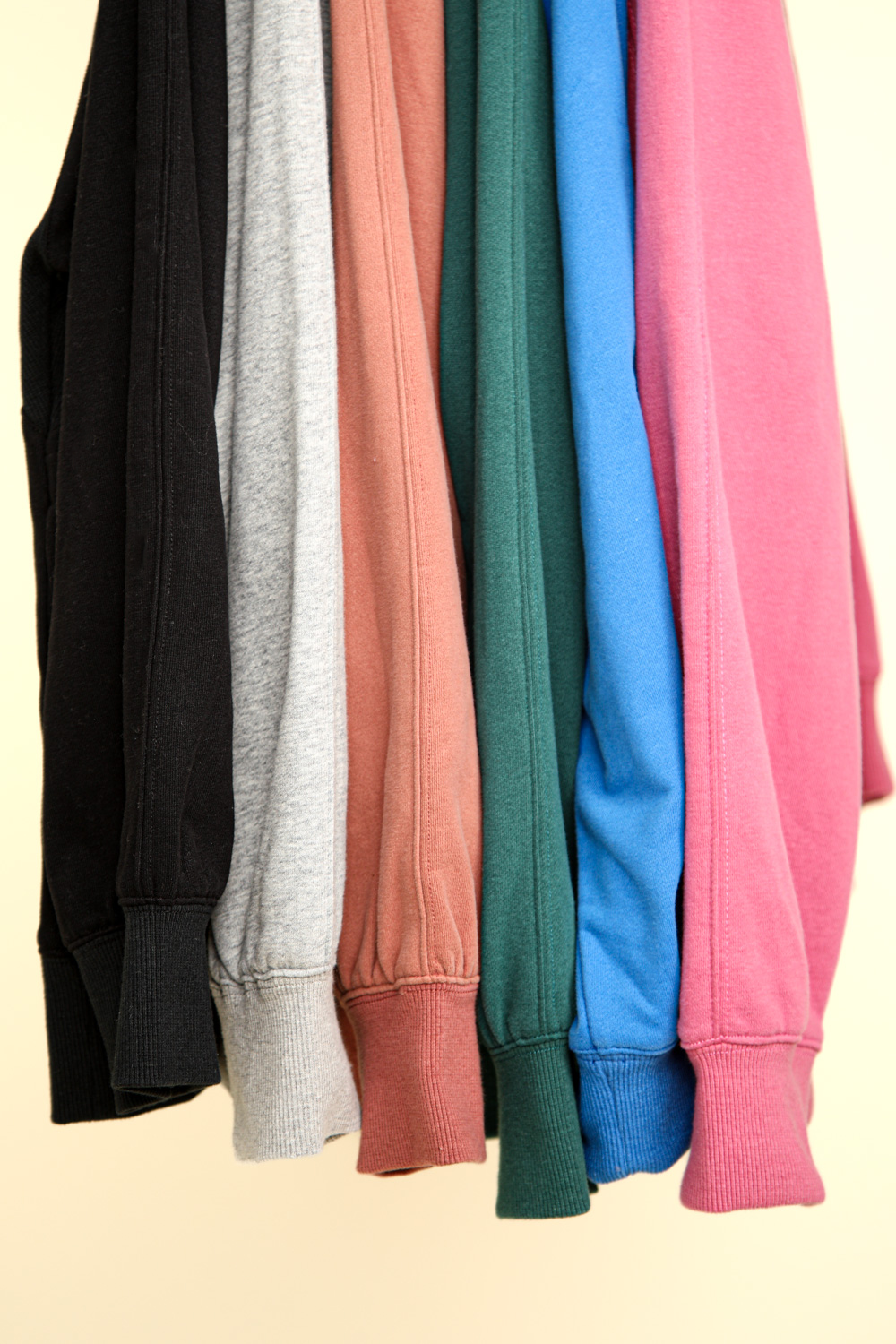 Oversized Sweatshirt Henley Knit Top