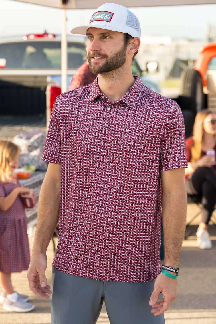 Burlebo Polo - Texas Maroon