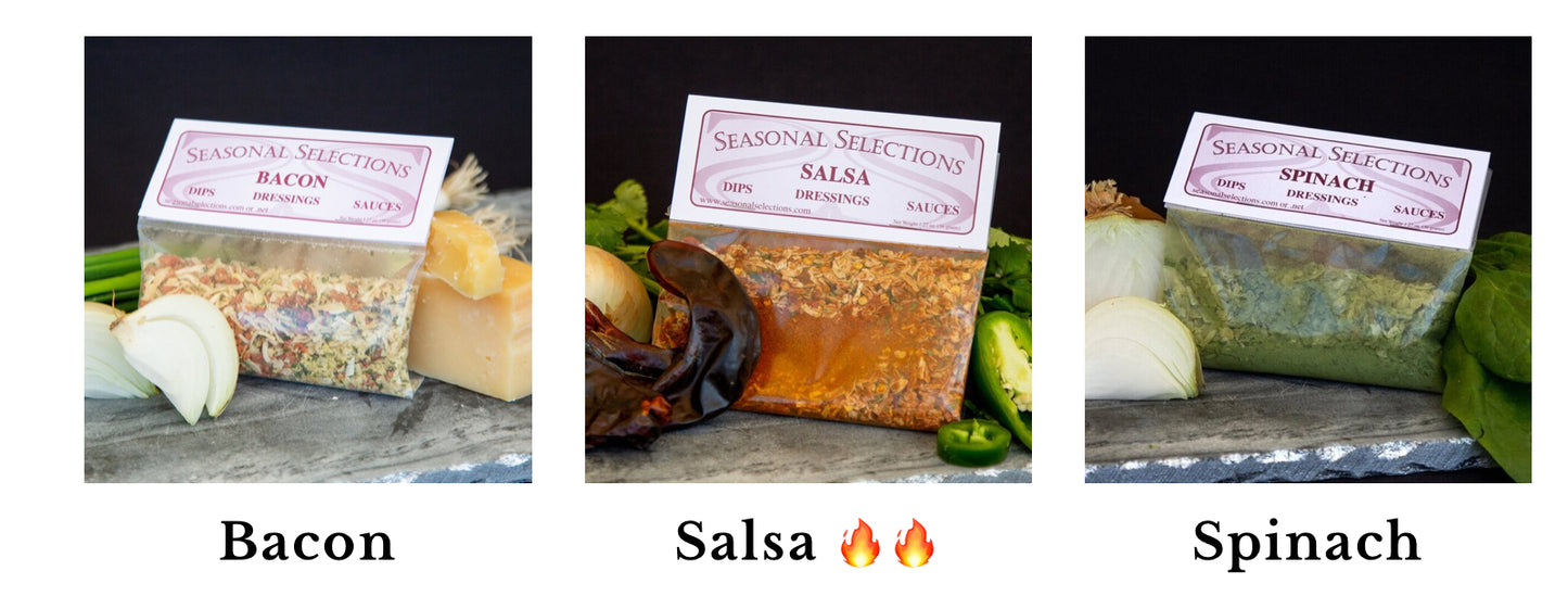 Seasonal Selections Dip Mixes