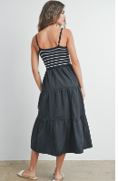 Sleeveless Tiered Maxi Dress