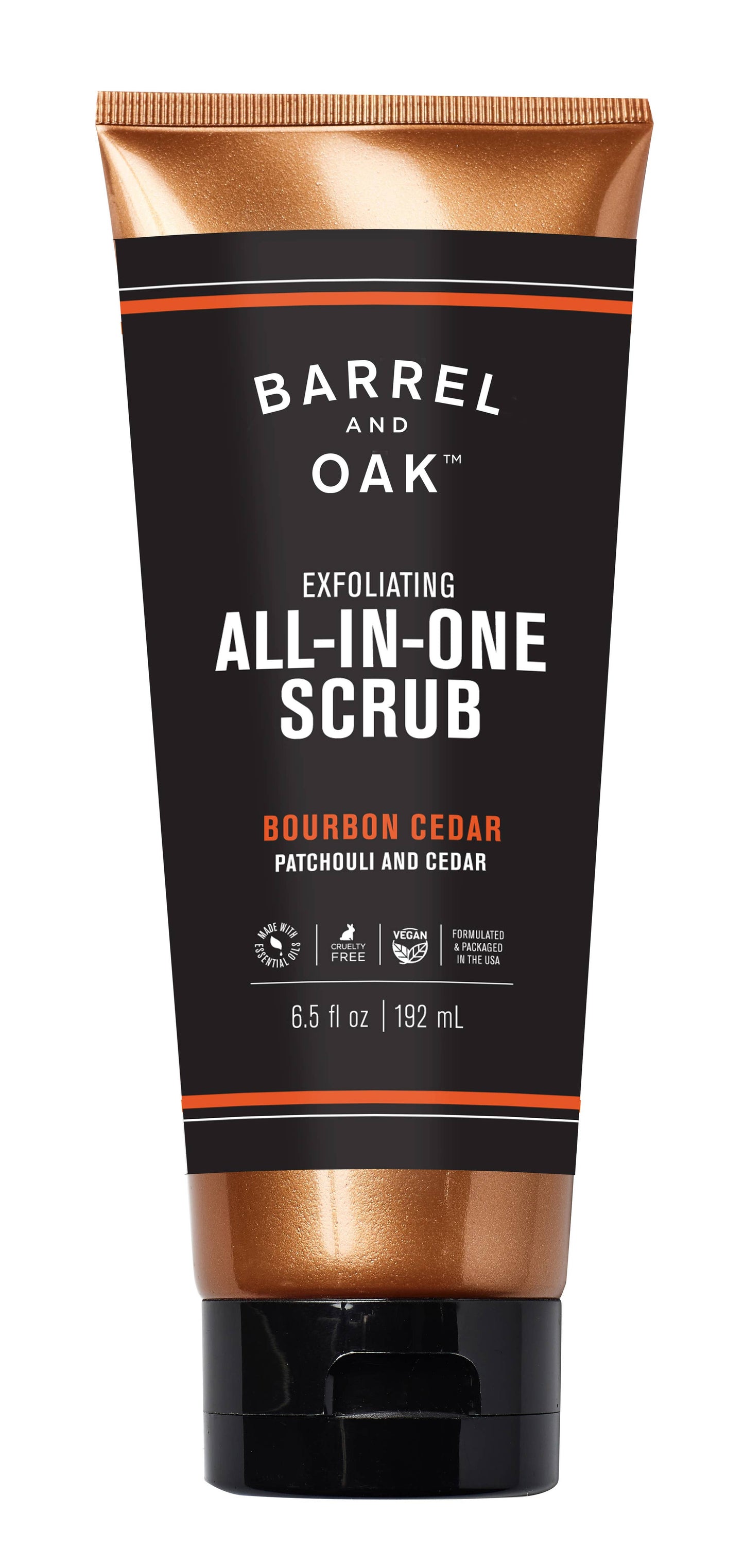 Exfoliating All-In-One Scrub - Bourbon Cedar