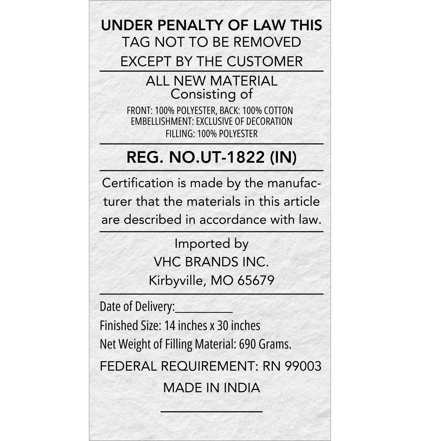 Red and Green Applique Tree Pillow with Embroidery 14x30