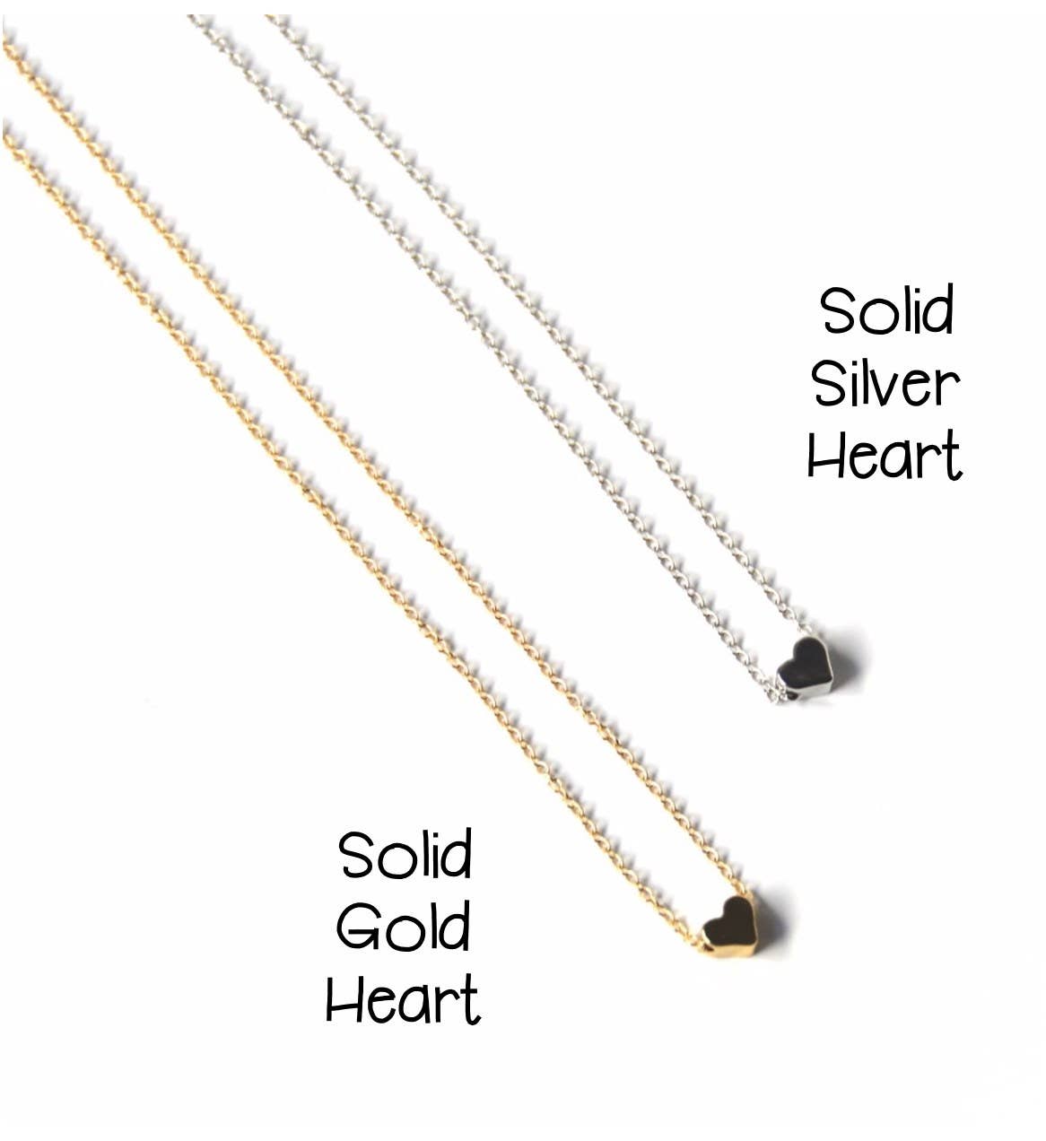 Be Happy Inspirational Heart Necklace & Stationary Gift Set