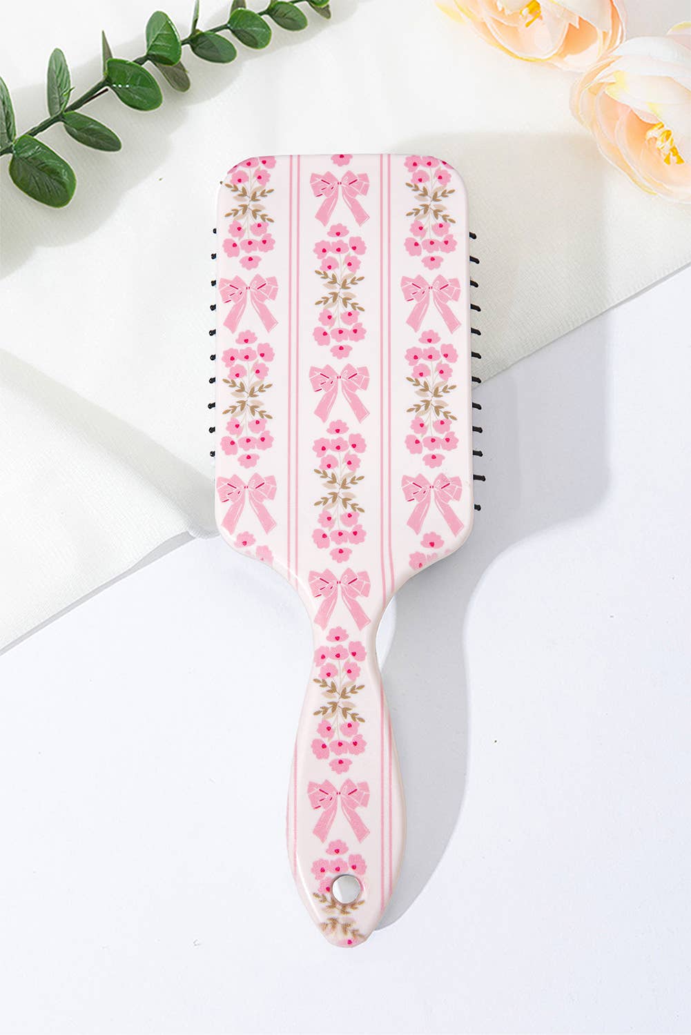 Bow Print Anti-Static Air Cushion Comb