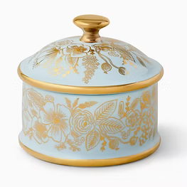 Colette Round Porcelain Box