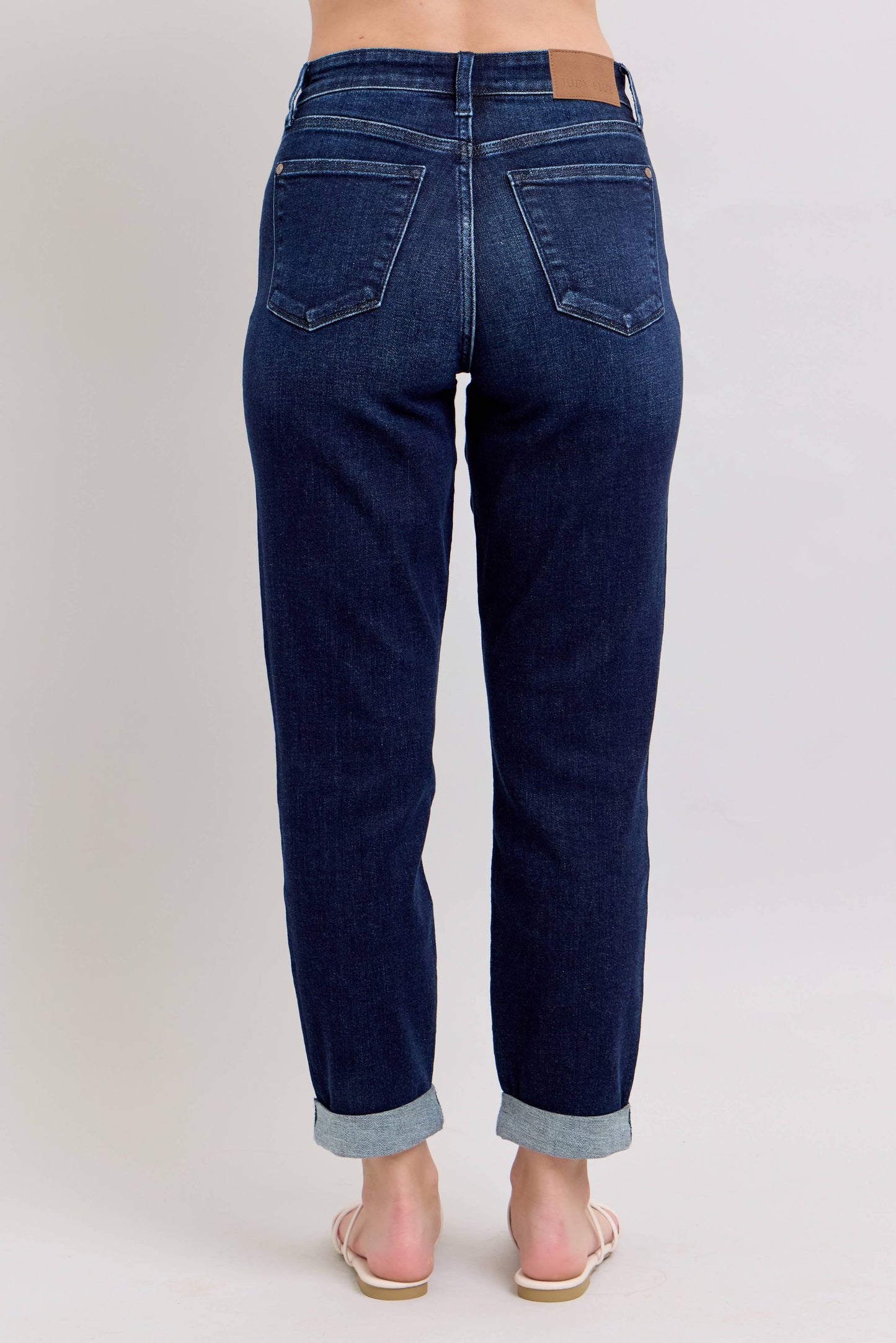 Dark Wash High Waisted Boyfriend Judy Blue