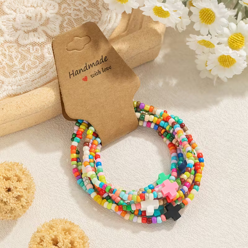 Cross Stacked Bracelet