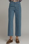 Front Seam Denim Pants