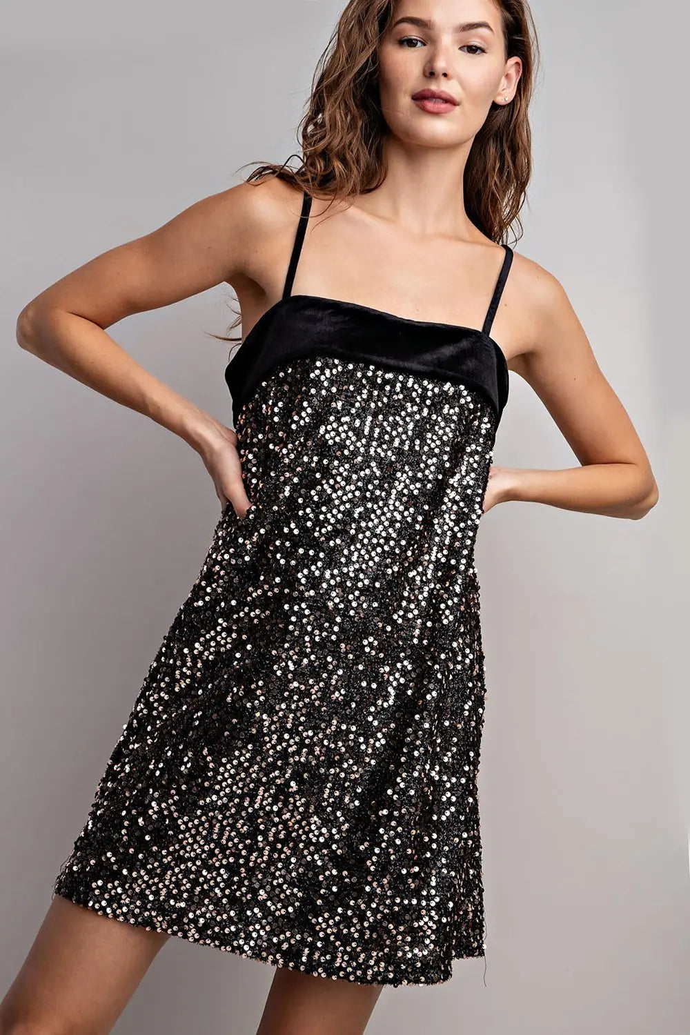 Sequin Mini Dress