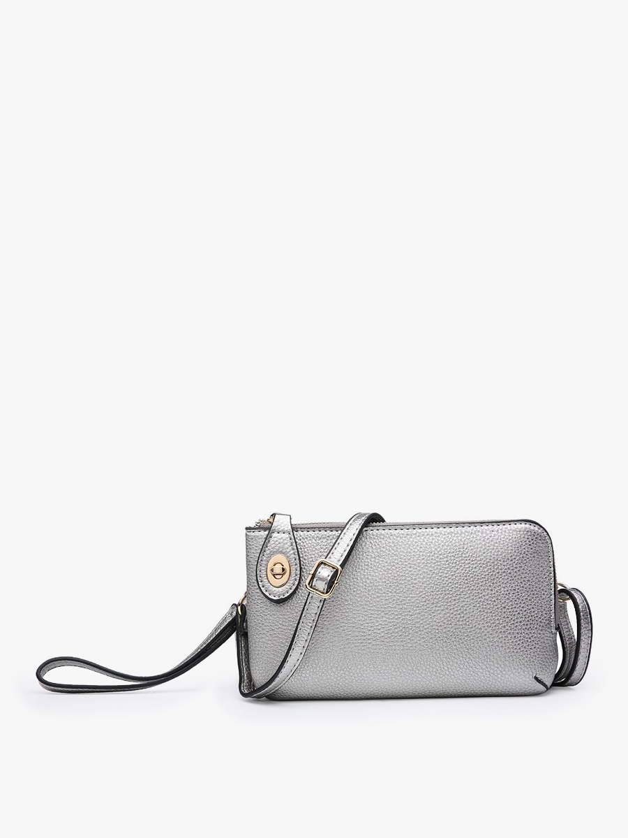 Kendall Crossbody/Wristlet w/ Twist Lock Closure