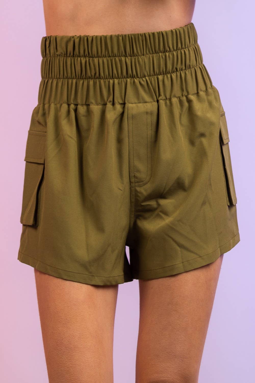 High Waisted Active Shorts