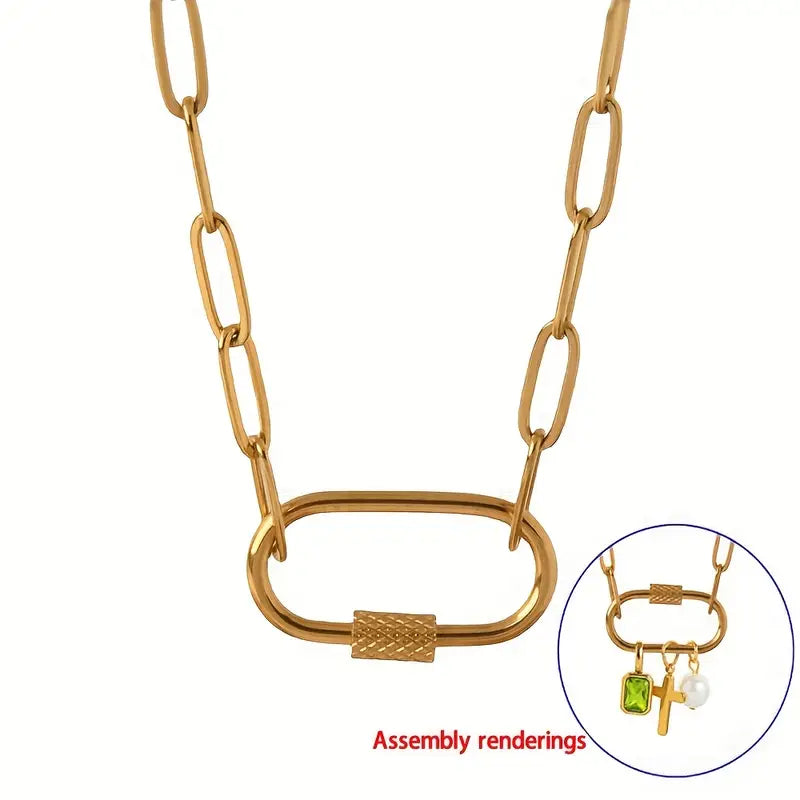 Charm Bar Necklace