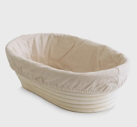 Oval Proofing Basket and Liner
