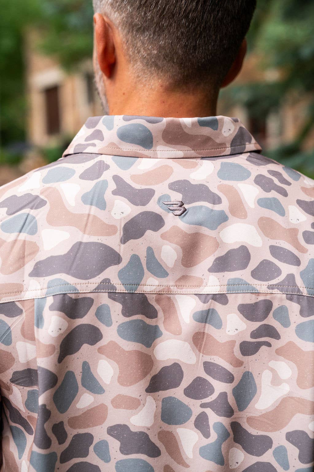 Burlebo Button Up - Pintail Camo
