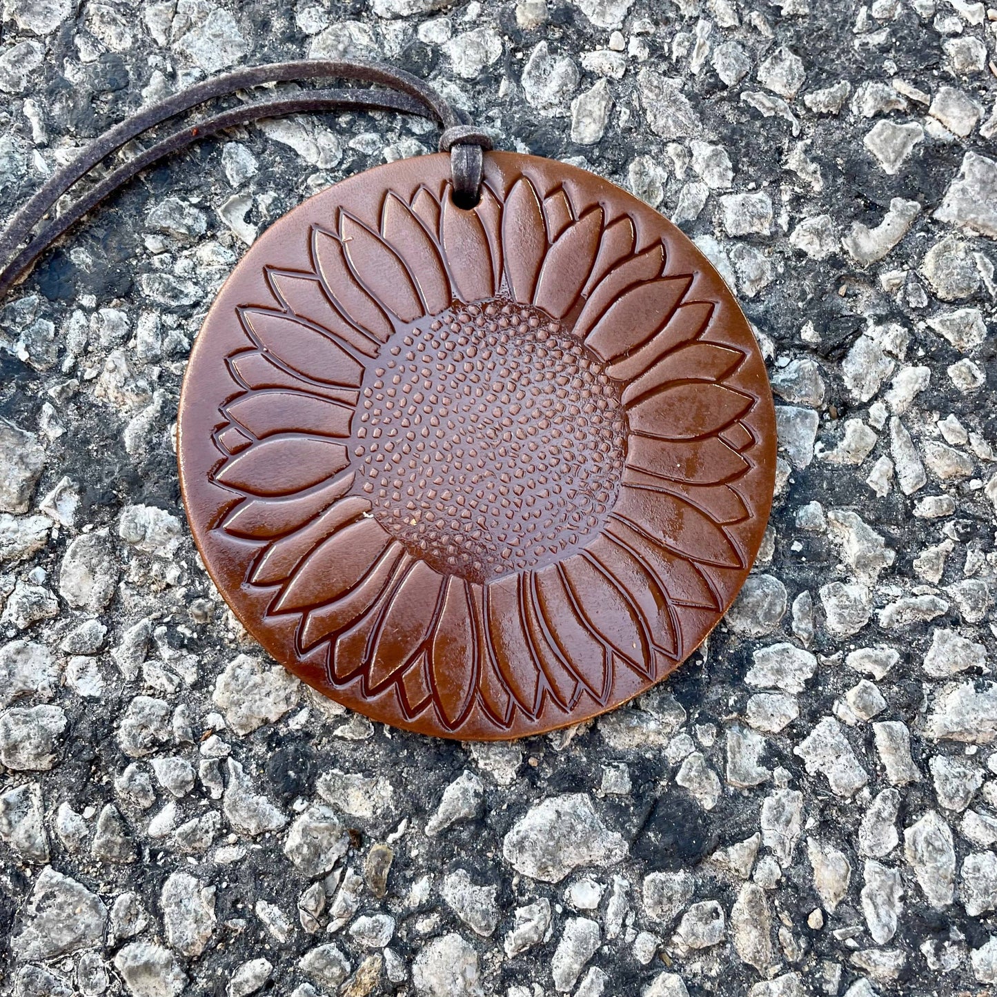 Sunflower Air Flair: Brown / Vanilla Leather