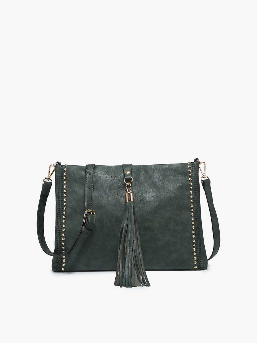 Marie Crossbody w/ Grommet Details