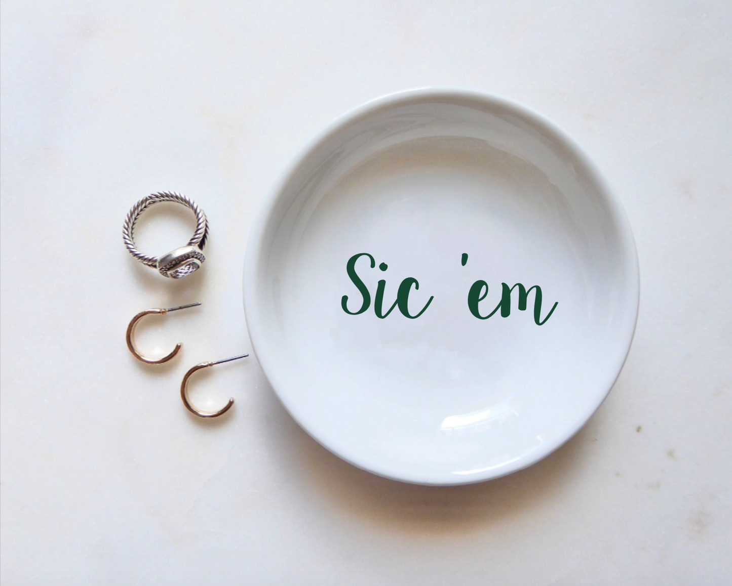 Sic 'em Ring Dish / Baylor University