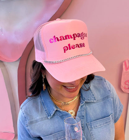 Champagne Please Trucker