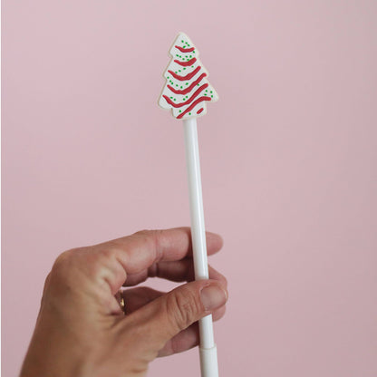 Christmas Tree Cake Gel Pen