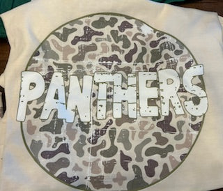Panther Circle Camo Tee