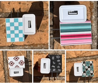 Pattern Charger Ports