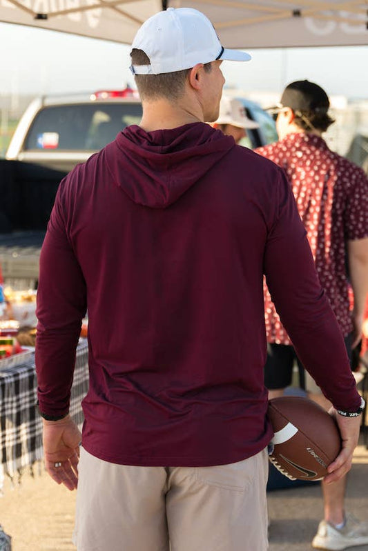 Burlebo Hoodie - Maroon