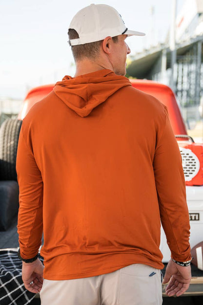 Burlebo Performance Hoodie - Orange
