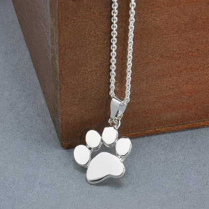 Paw Print Charm Necklace