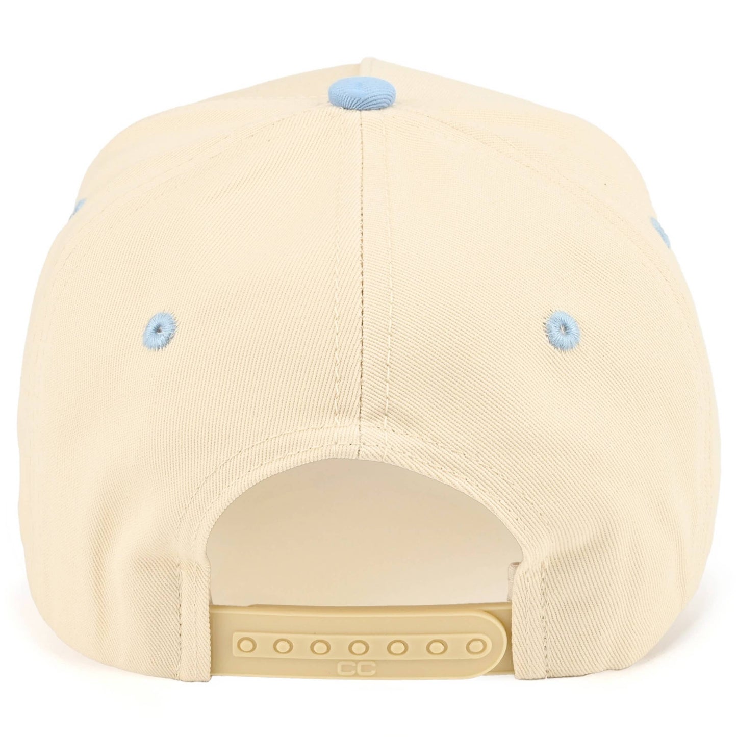 C.C HAPPIER AT THE LAKE Letter Two Tone Trucker Hat