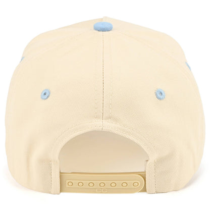C.C HAPPIER AT THE LAKE Letter Two Tone Trucker Hat