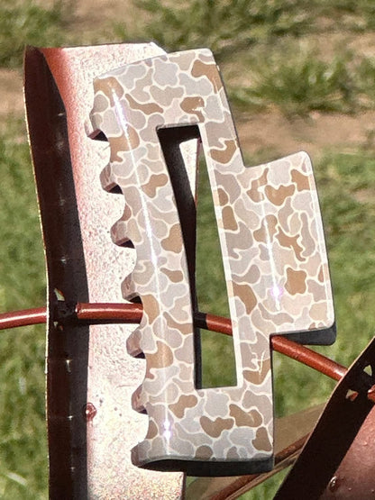 Large Pattern Claw Clips