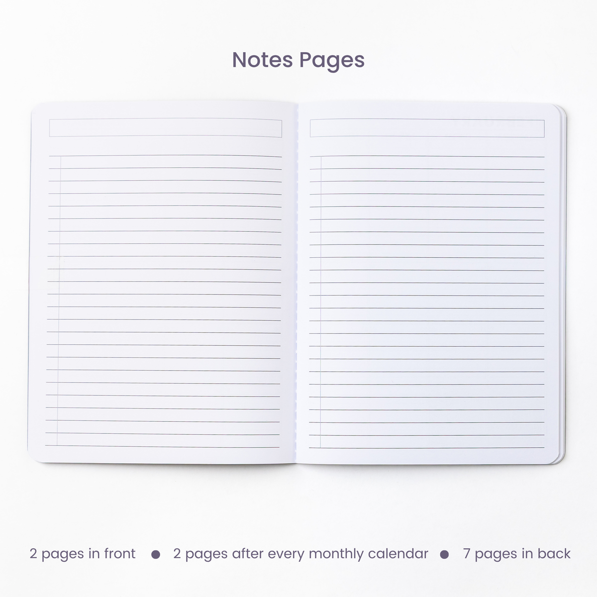 2027 Monthly Planner - Midnight Petals