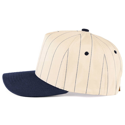 C.C Pinstripe Palin Two Tone Trucker Cap