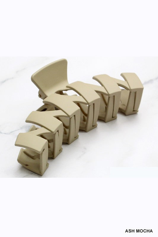 Zig Zag Hair Claw Clips, 4.5 Inch