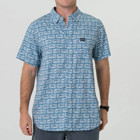 Burbelo Angler's Performance Button Up