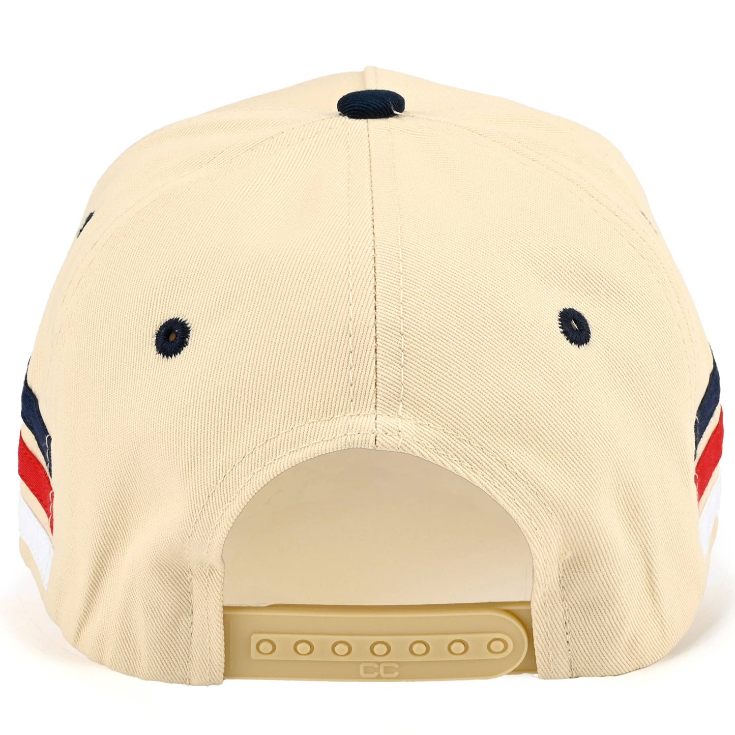 C.C 3 Lines USA Letter on Two Tone Trucker Hat