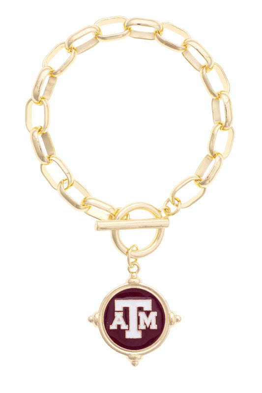 Texas A&M Aggies Intaglio Bracelet