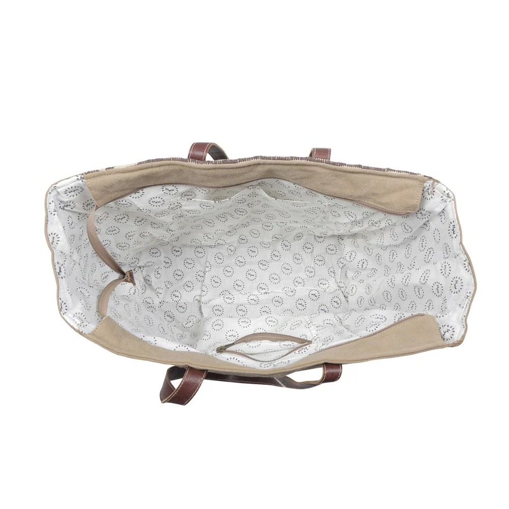 Embossed Leather Travel, Overnight Myra Weekender Bag